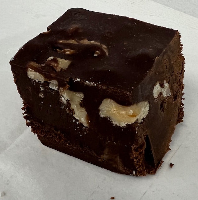 Reduced Sugar Chocolate Walnut Fudge