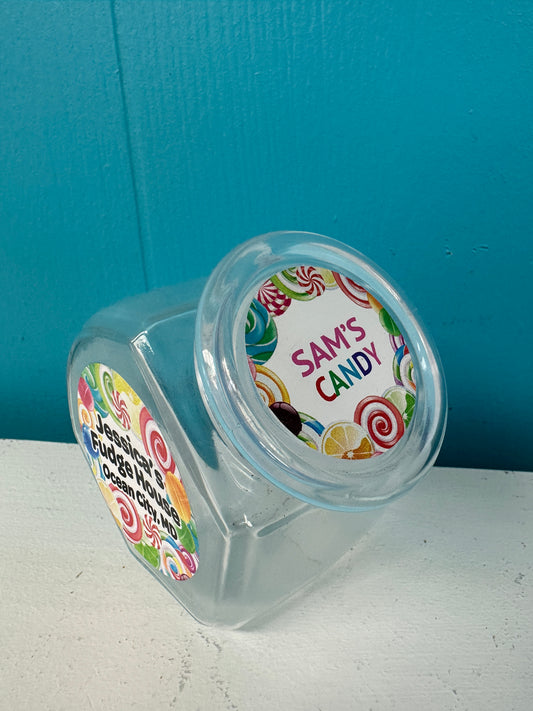 Personalized Candy Jars (O to Z)